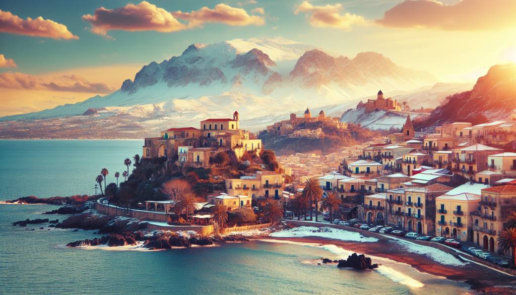 visiter la Sicile en hiver : charme et tranquillité hivernale